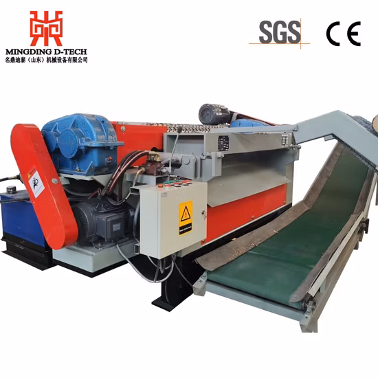 8FT Log Debarker Plywood Making Machine for Woodworking Line