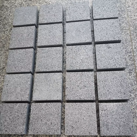 Natural G654 Dark Grey Stone Granite Tiles and Paving