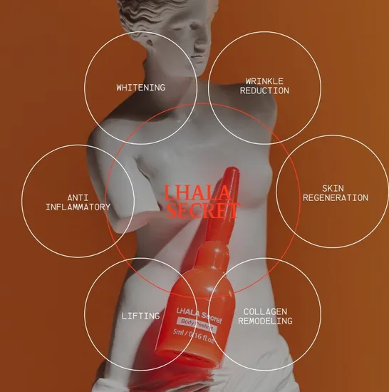 Lhala Secret Body Peeling Intimate Care Skin Care for Back 