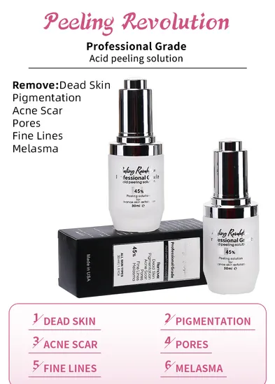 Skin Peeling Solution Deep Cleansing Remove Dead Skin Moisturizing Acid Peeling Solution 