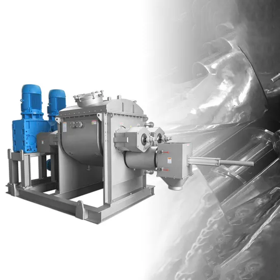 Mold Glue Vacuum Steam Heating Rubber Mixer Sigma Blade Mixer with Extruder 