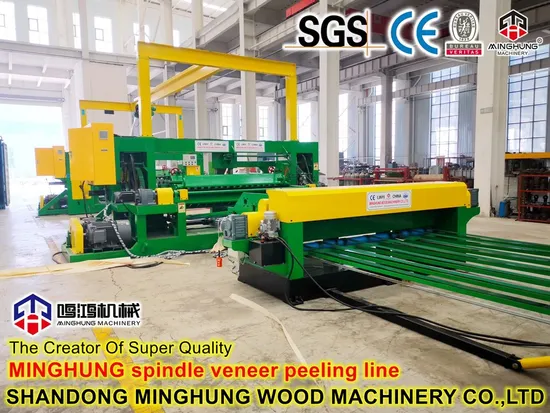 Linyi High Quality Magnetic Spindle Veneer Peeling Lathe Suitable for Logs with Over 2000mm 