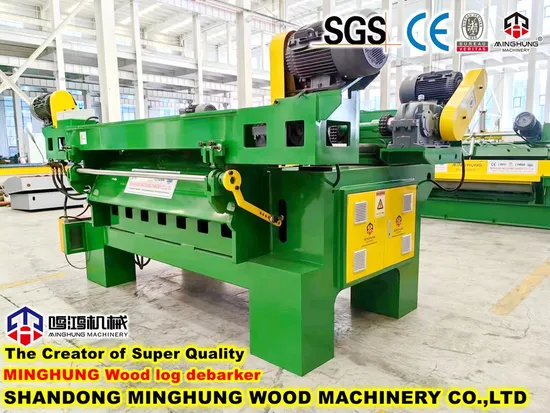 1500mm Wood Debarker Log Debarker From China Minghung Factory 
