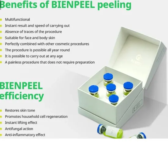 Bienpeel TCA Peeling Facial Peel Acid Peel Cosmetic Procedures The First Two 