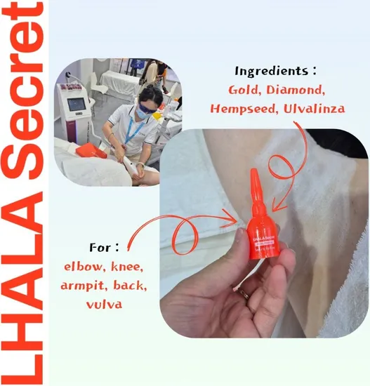 Lhala Secret Body Peeling Intimate Care Skin Care for Vulva 